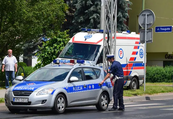 Ambulans do transportu medycznego pacjentów