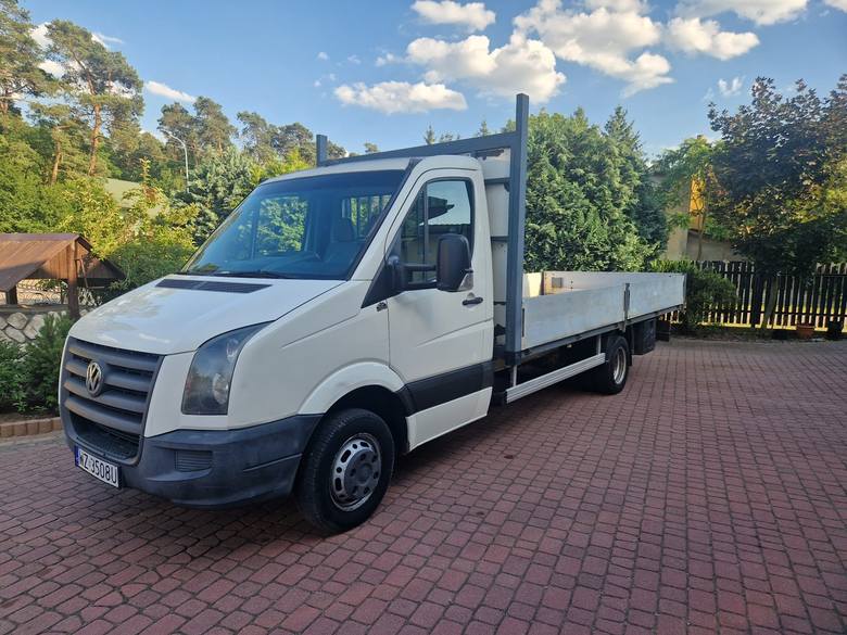 VW Crafter, skrzyniowy